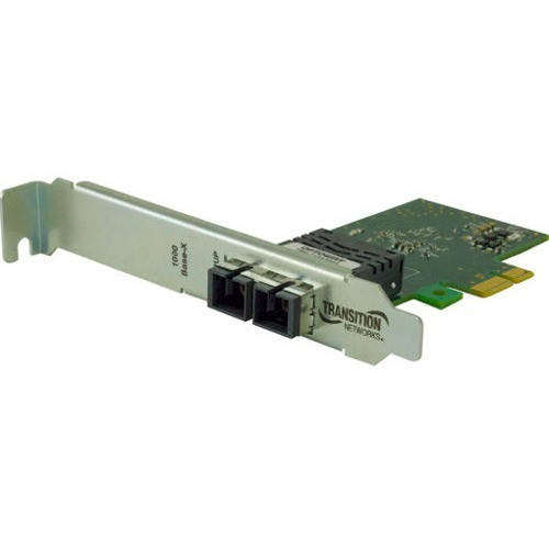 N-GXE-SC-02 - Transition Networks Gigabit Ethernet PCIe Fiber Network Card