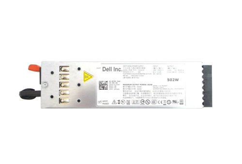 Dell 502W Redundant Hot Swap Power Supply for PowerEdge R610 server rack power supply