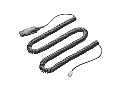 72442-41 - Plantronics Audio Cable Adapter Quick Disconnect Phone Male Phone