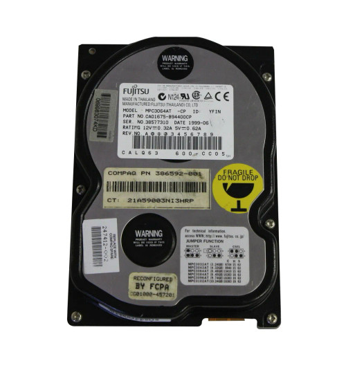 247412-002 - HP 2.5GB 5200RPM IDE/ATA 3.5" HDD