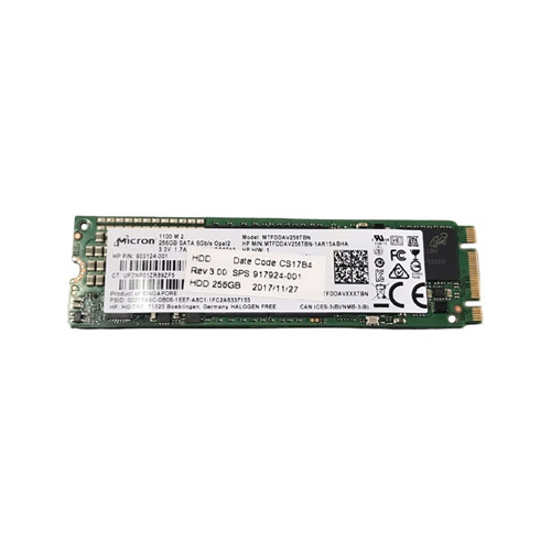 917924-001 - HP 256GB SATA 6Gb/s Self-Encrypting M.2 SSD