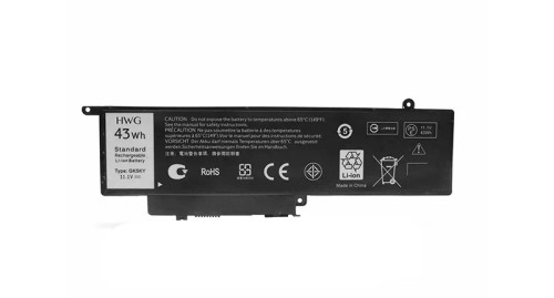 GK5KY - Dell 3-Cell 43WHr Laptop Battery