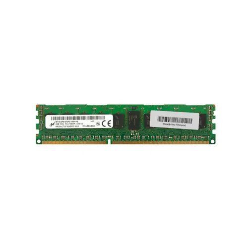 MT18JSF51272PZ-1G9K1HE - Micron 4GB DDR3-1866MHz PC3-14900 ECC Registered CL13 240-Pin DIMM Single Rank Memory Module
