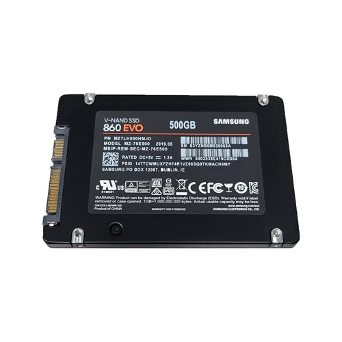 Samsung MZ7LH500HMJD 860 EVO 500GB SSD SATA 6Gb/s 2.5-Inch
