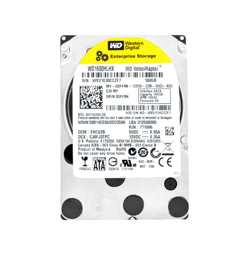 Dell DFFRK 160GB 10000RPM SATA 6.0 Gbps 3.5 Hard Drive