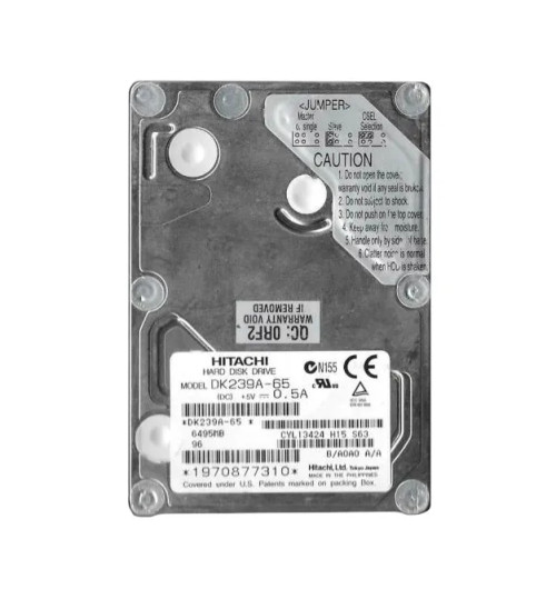 DK239A-65 - Hitachi 6.4GB 4200RPM IDE 2.5" HDD