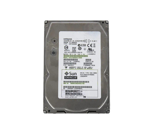 SUN HUS1560SC 600G 600GB 15000RPM SAS 6Gb/s HDD HUS1560SC 600G