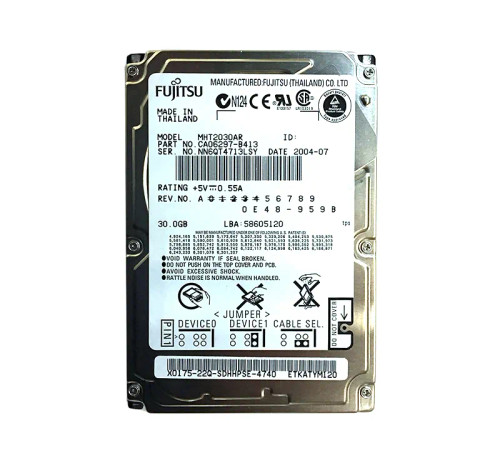 MHT2030AR - Fujitsu 30GB 4200RPM 2.5" IDE HDD