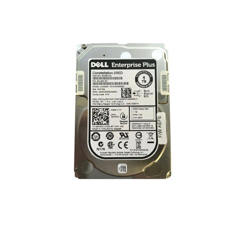 MR5PD - Dell 1TB 7200RPM SAS 6Gb/s 2.5" Hot-Plug HDD