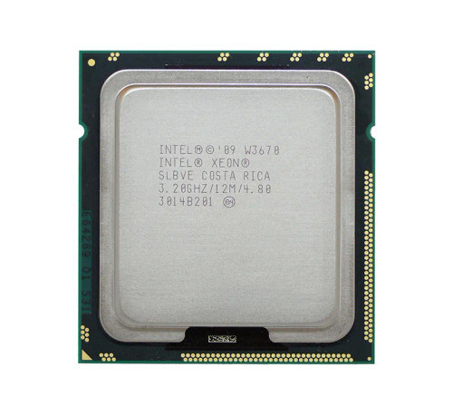 SLBVE - Intel Xeon W3670 6-Core 3.20GHz 12MB Processor
