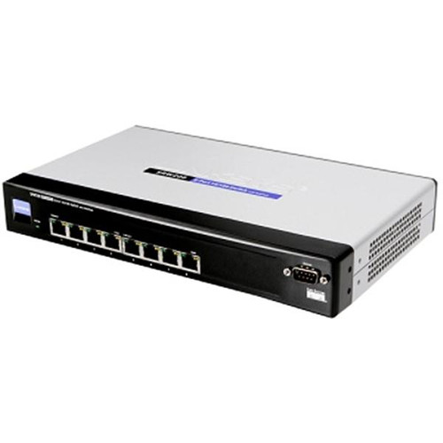 SRW208 - Linksys 8-Port 10/100 2 SFP Layer 3 Network Switch