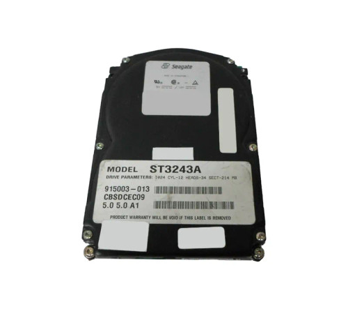 ST3243A - Seagate 214MB 3800RPM IDE 3.5" HDD