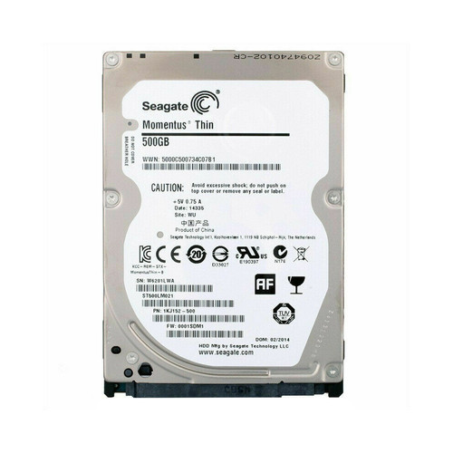 ST500LM021 - Seagate 500GB 7200RPM SATA 6.0 Gbps 2.5 32MB Cache Laptop Thin Hard Drive
