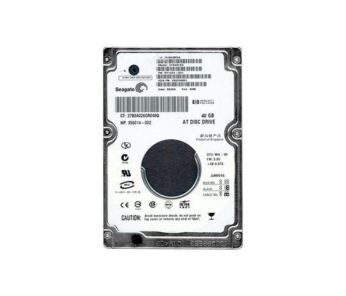 ST94019A - Seagate 40GB 4200RPM ATA 100 2.5 2MB Cache Momentus Hard Drive