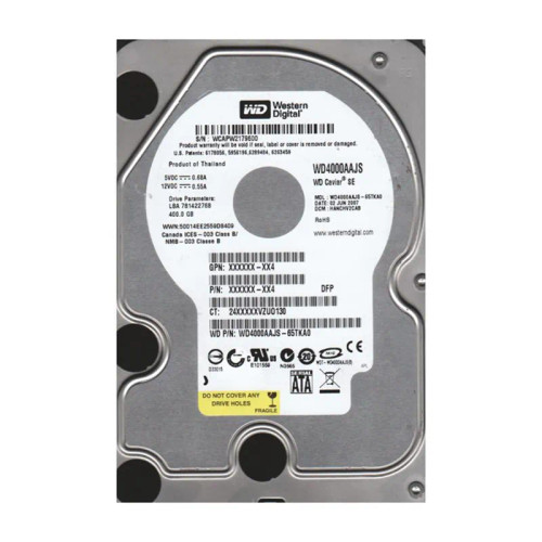 WD4000AAJS-65TKA0 - Western Digital 400GB SATA 7200RPM 8MB 3.5" HDD