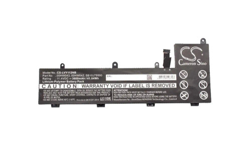 00HW042 - Lenovo 3685mAh 42Wh 11.4V Li-Ion Battery