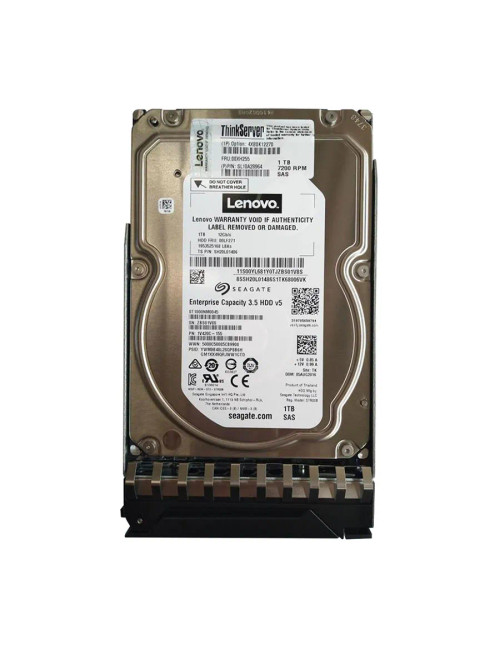 00XH255 - Lenovo 1TB 7200RPM SAS 12Gb/s 3.5" Hot-Swap HDD