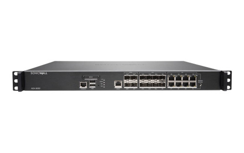 01-SSC-1726 - SonicWall NSA 6600 8 x RJ-45 Ports 1000Base-T + 8 x SFP Ports + 4 x SFP+ Ports Gigabit Ethernet Network Security Appliance Firewall