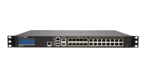 01-SSC-3221 - Sonicwall 10 SFP+ 2 10GbE 8 2.5GbE 8 1GbE Rack Firewall