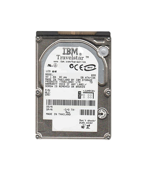 IBM 14.1GB 4900RPM IDE Ultra ATA/33 ATA-4 512KB Cache 2.5-Inch Hard Drive compatible with ThinkPad, includes case