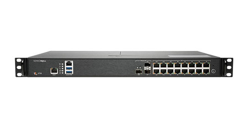 02-SSC-4324 - SonicWall NSA 2700 16 x RJ-45 Ports 1000Base-T + 3 x SFP + Ports 1U Rack-mountable Gigabit Ethernet Network Security Appliance Firewall