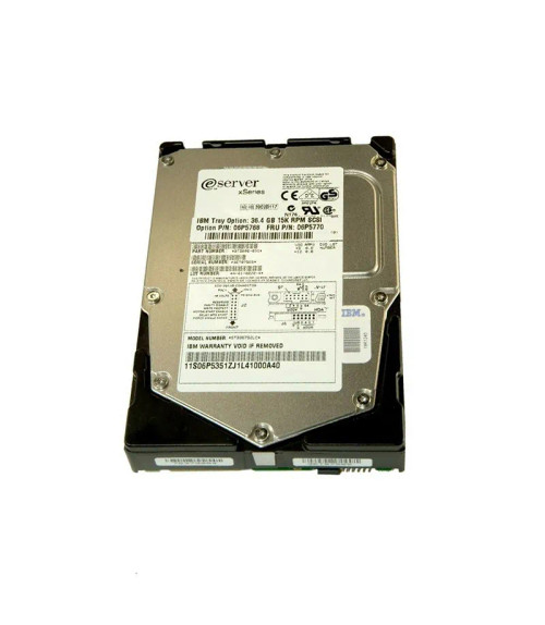 IBM 36GB 15000RPM Ultra 320 SCSI 3.5 8MB Cache Hot Swap Hard Drive for ProLiant DL360p Gen8 servers