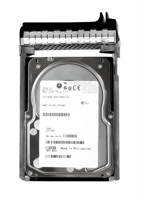 Dell 73GB 10000RPM Ultra320 SCSI 68-Pin Hard Drive for Servers