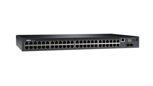 058RK5 - Dell Networking N2000 Series N2048P 48 x Ports PoE+ 10/100/1000Base-TX + 2 x SFP+ Ports Layer3 Managed 1U Rack-mountable Gigabit Ethernet Network Switch