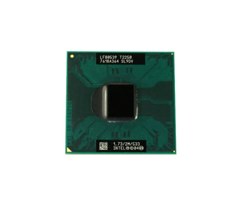 HR014 - Dell 1.73GHz 533MHz FSB 2MB L2 Cache Socket PGA478 Intel Core Duo T2250 2-Core Processor
