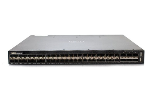 05KDPX - Dell PowerSwitch S4000 Series S4048-ON 48 x SFP+ Ports 10GbE + 6 x QSFP+ Ports 40GbE Layer3 Managed 1U Rack-mountable Ethernet Network Switch