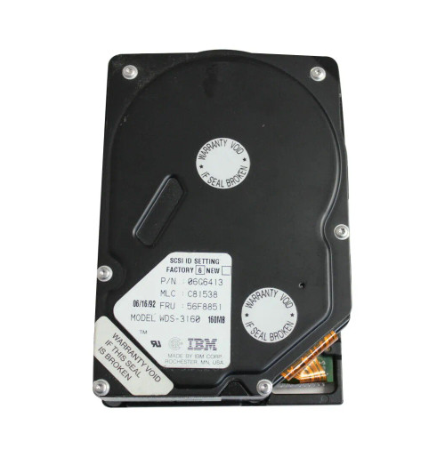 06G6413I - IBM 160MB SCSI 3.5-inch Hard Drive Storage Disk