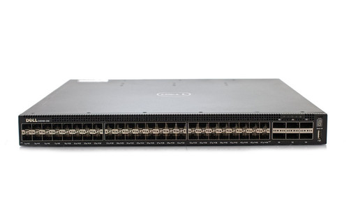 08N75N - Dell PowerSwitch S4000 Series S4048-ON 48 x Ports 10GbE SFP+ + 6 x QSFP+ Ports Layer 3 Managed Rack-mountable Ethernet Network Switch