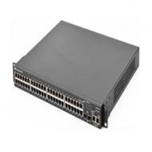 J327F - Dell PowerConnect 3548P 48-Ports x 10/100 + 2x shared SFP + 2x 10/100/1000 Fast Ethernet Poe Switch