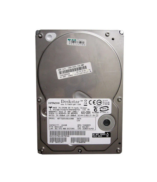 0A31347 - Hitachi 160GB 7200RPM SATA 3Gb/s 3.5" HDD
