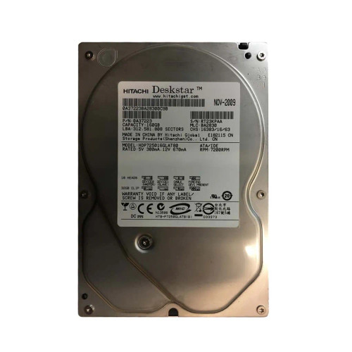 0A37223 - Hitachi 160GB 7200RPM IDE 8MB 3.5" HDD