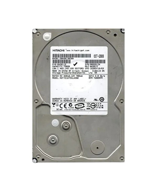 0A38115 - HGST 750GB 7200RPM SATA 3Gb/s 3.5" HDD
