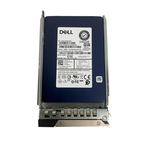 JFMNH - Dell 240GB SATA 6Gb/s 2.5" SSD