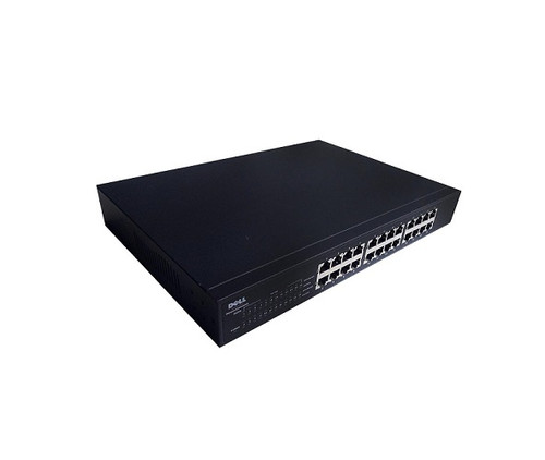 0CC25C - Dell PowerConnect 2224 24 x Ports 10/100Base-X 1U Rack-mountable Fast Ethernet Network Switch