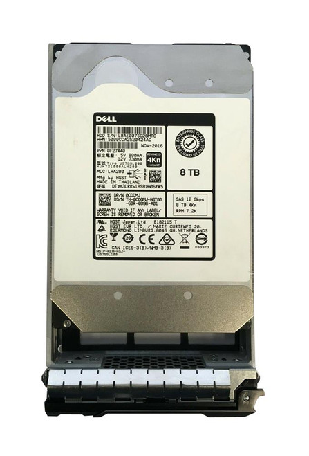 0F27440 - Dell 8TB 7200RPM SAS 12Gb/s 3.5" HDD