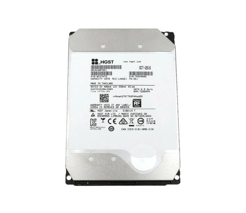 0F27473 - HGST 10TB 7200RPM SATA 6Gb/s 3.5" HDD