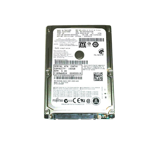 0G394R - Dell 160GB 5400RPM SATA 8MB 2.5" HDD