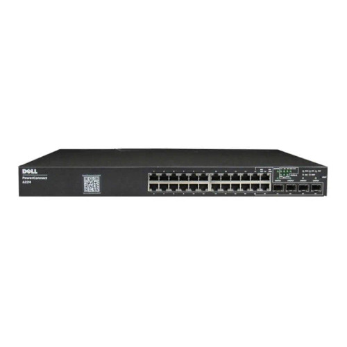0MK832 - Dell 24-Port Gigabit 4 SFP Layer3 Network Switch