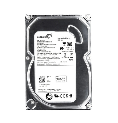 0V174X - Dell 250GB 7200RPM SATA 6Gb/s 3.5" HDD
