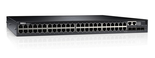 0Y983J - Dell Networking N2000 Series N2048P 48 x Ports PoE+ 10/100/1000Base-TX + 2 x SFP+ Ports Layer3 Managed 1U Rack-mountable Gigabit Ethernet Network Switch