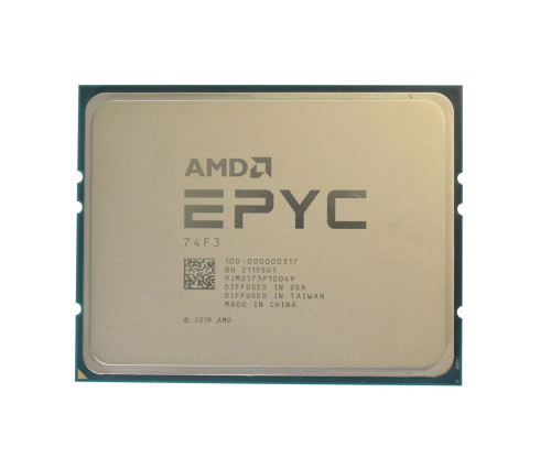 100-000000317 - AMD EPYC 74F3 3.2GHz 24-Core 240W Processor