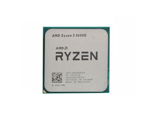 AMD 100-100000252BOX Ryzen 5 5600G Hexa-core 3.9 GHz Processor