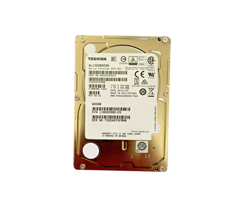 118000382-03 - Toshiba 600GB 15000RPM SAS 6Gb/s 2.5-Inch Hard Drive