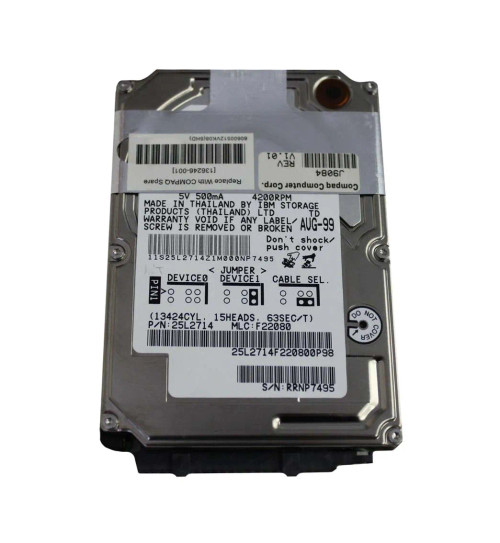 136246-001 - Compaq 6.4GB ATA/IDE 2.5" HDD