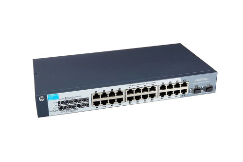 1410-24G - HPE 24-Port Gigabit 2x SFP Unmanaged Network Switch
