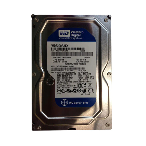 16-005198 - Lenovo 320GB 7200RPM SATA 6Gb/s 3.5" HDD